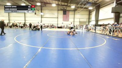 160 lbs Rr Rnd 1 - Harper Sipes, Valley Boyz - HSB vs Luke Johnson, AnchorCats Red - HSB