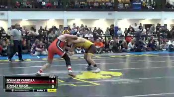 157 lbs Semifinal - Stanley Bleich, Baldwin Wallace University vs Schuyler Caprella, Ohio Northern University