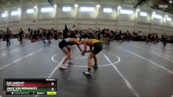 106 lbs Round 2 (6 Team) - Zac Hartley, The Wood Shed vs Vince Von Bernewitz, Great Bridge