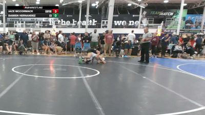 108 lbs Rr Rnd 1 - Jace McCormack, Empire Black - HSC vs Damien Hernandez, Kraken Red - HSC