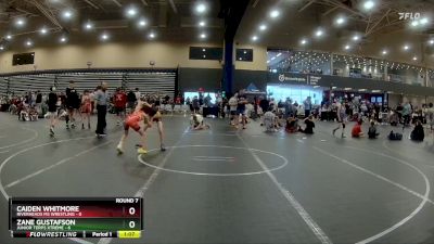 72 lbs Round 7 (8 Team) - Caiden Whitmore, Riverheads MS Wrestling vs Zane Gustafson, Junior Terps Xtreme