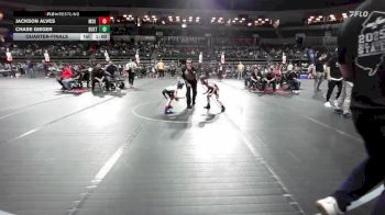 49 lbs Quarterfinal - Jackson Alves, MSO Cougar vs Chase Gieger, Buxton (NJ)