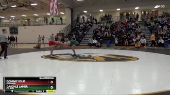 174 lbs Quarterfinal - Daschle Lamer, Cal Poly vs Dominic Solis, Maryland