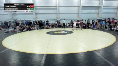 131 lbs Round Robin 1 - Lydia Stevens, Metro All-Stars-Girls vs Aubree Dignean, Pursuit-Girls