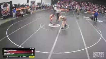 5A 195 lbs Quarterfinal - Peyton Fisher, Mauldin vs Storm Judy, Berkeley