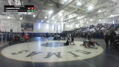 170 lbs Semifinal - Samantha Ortiz, Cerritos vs Jordan Puluti, Cypress