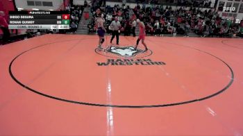 157 lbs Cons. Round 3 - Ronan Quimby, Rockton (HONONEGAH) vs Diego Segura, BOLINGBROOK
