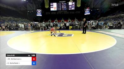 88 lbs Cons 8 #2 - Michael McNamara, IL vs Cameron Schofield, IN