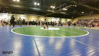 67-72 lbs Rr Rnd 2 - Brieon Daugherty, Team Of Hard Knox vs Rye Bowerman, Madill Takedown