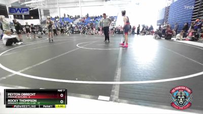 105 lbs Round 3 (4 Team) - Peyton Obrecht, Missouri Outlaws vs Rocky Thompson, OpenMats Wrestling Club