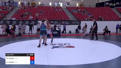 82 kg Cons 8 #1 - Michael Napier, Texas RTC vs Dm Hallett, Colorado