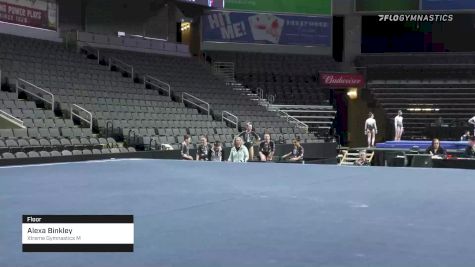 Alexa Binkley - Floor, Xtreme Gymnastics M - 2022 Elevate the Stage Toledo presented by Promedica