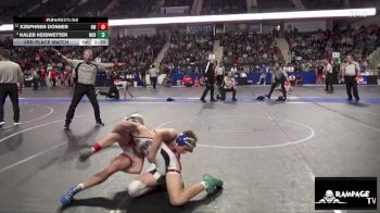 113 lbs 3rd Place Match - Xzephren Donner, Russell WC vs Kaleb Keiswetter, Norton