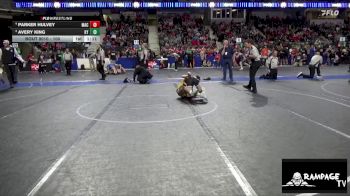 100 lbs 1st Place Match - Parker Hulvey, MAC vs Avery King, Kansas YG