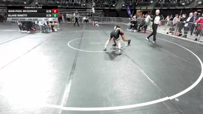 105 lbs 5th Place - Jean-paul McGOWAN, Olympic vs Blake Binetti, Olympic