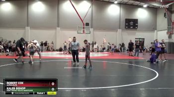 80 lbs Cons. Round 3 - Robert Cox, Alpha Elite vs Kaleb Bishop, Fort Payne Youth Wrestling