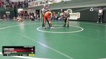 132 lbs Champ. Round 1 - Jesse Badiu, Buckeye (Medina) vs Garran Leffel, Cloverleaf