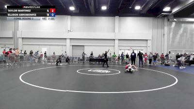 132 lbs Cons. Round 3 - Taylor Martinez, FL vs Ellison Abromowitz, TN