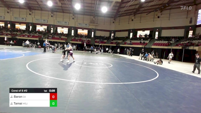 113 lbs Consi Of 8 #2 - Jack Baron, Germantown Academy vs Jake Tamai ...