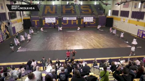 East Lincoln HS A "Denver NC" at 2026 WGI Guard Charlotte Regional+
