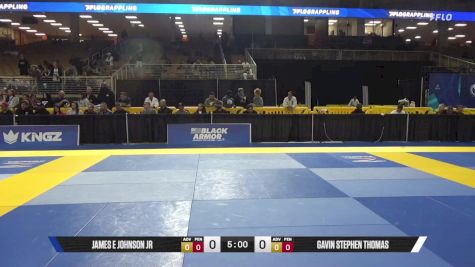 Gavin Stephen Thomas vs James E Johnson Jr 2025 Pan Jiu Jitsu IBJJF Championship