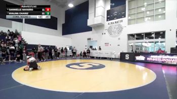 140 lbs Cons. Round 2 - Dannielle Navarro, Hillcrest vs Evalina Chavez, Highland