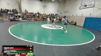 150B Quarterfinal - Josiah Fundell, Green River vs Travis Asay, Lovell