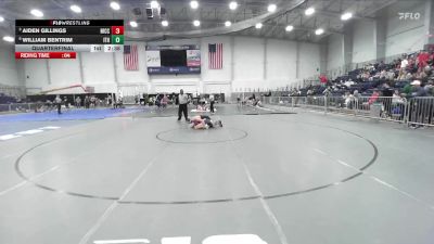 149 lbs Quarterfinal - Aiden Gillings, Niagara County Community College vs William Bentrim, Ithaca