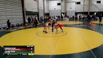 138 lbs Quarterfinal - Caysen Ross, Bear Cave vs Carson Ochs, Next Level Training Academy