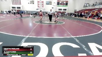 126 lbs Cons. Round 4 - Elazae Flores, Columbia vs Trystyn Freeland, Parma