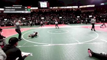 75 lbs Semifinal - Maddux Balawajder, PWCA vs Roman Wray, PBG1