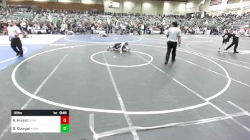 86 lbs Consolation - Rodney Piparo, Georgetown vs Draven Cowger, Corning PAL