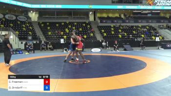 130 kg 3rd Place - Courtney Freeman, Marines vs David Tate Orndorff, Titan Mercury Wrestling Club (TMWC)