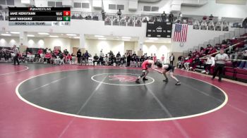 120 lbs Round 1 (16 Team) - Javi Vasquez, Seckinger vs Jake Kerstann, Woodward Academy