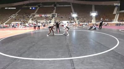 138 lbs 5th Place Match - Joy Jackson, Schreiner University vs Caden Collett, Huntingdon