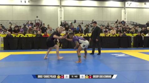 Gregory Louis Altamirano vs Jorge F Chavez Polack 2024 World IBJJF Jiu-Jitsu No-Gi Championship