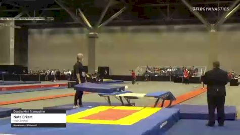 Nate Erkert - Double Mini Trampoline, High Energy - 2021 USA Gymnastics Championships