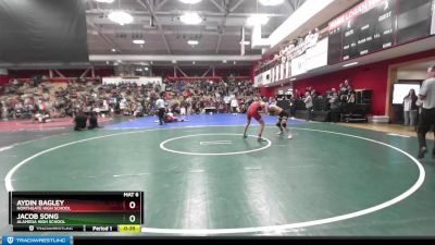 159 lbs Cons. Round 3 - Jacob Song, Alameda High School vs Aydin Bagley, Northgate High School