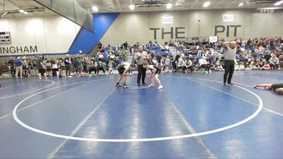 85 lbs Cons. Round 1 - Charles Bracken, Riverton Wolf Pack Wrestling vs Jace Sharp, Uintah Wrestling