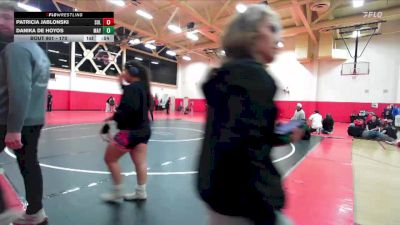 170 lbs Cons. Round 3 - Patricia Jablonski, Sultana vs Danika De Hoyos, Mayfair