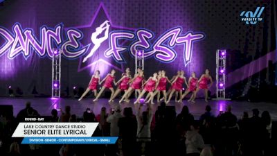 Lake Country Dance Studio - Senior Elite Lyrical [2025 Senior - Contemporary/Lyrical - Small Day] 2025 DanceFest Grand Nationals