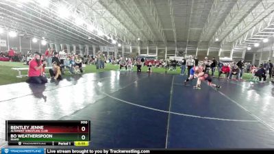 105-116 lbs Cons. Round 2 - Bentley Jenne, Altamont Wrestling Club vs Bo Weatherspoon, Idaho