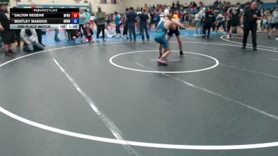 120-126 lbs 2nd Place Match - Dalton Regehr, Bonners Ferry Wrestling Club vs Bentley Maddox, Brothers Of Steel Wrestling Club