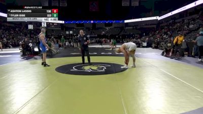 175 lbs Round Of 16 - Ashton Lassig, Temecula Valley (SS) vs Tyler Eise, Gilroy (CC)