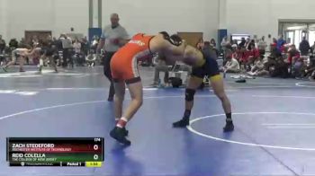 174 lbs Cons. Round 3 - Reid Colella, The College Of New Jersey vs Zach Stedeford, Rochester Institute Of Technology