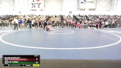 96 lbs 1st Place Match - Roman Zarbo, NWAA vs Blake Bartlett, Grain House Grapplers Wrestling Club