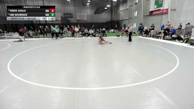 106 lbs Champ. Rd Of 16 - Ari Schrock, Indiana vs Knox Ayala, Sebolt Wrestling Academy
