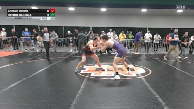 175 lbs Round Of 128 - Carson Owens, NC vs Hayden Mancilla, IN