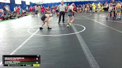 76 lbs Round 4 (8 Team) - Dominic Pizzuli, Rogue Wrestling vs Graham Bammerlin, Donahue WA Blue