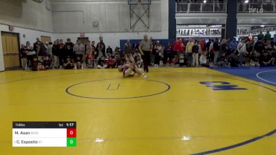 114 lbs R-32 - Marcos Asan, Bergen Catholic-NJ vs Charles Esposito, St. Joseph Regional-NJ